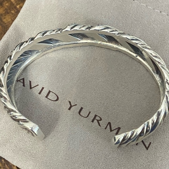 David Yurman Cuff Diamond Authentic - Picture 2 of 5